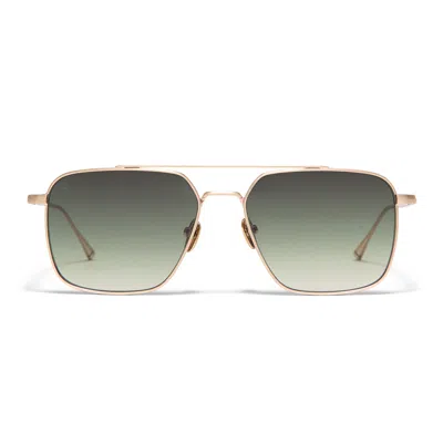 Taylor Morris Eyewear Draycott Sunglasses In Gold