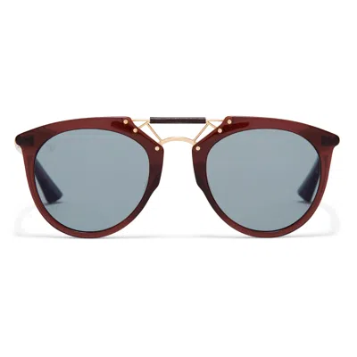 Taylor Morris Eyewear H. F.s. Sunglasses In Blue