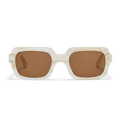 Taylor Morris Eyewear Sidney Sunglasses In Brown