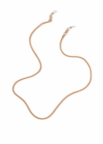Taylor Morris Eyewear Snake Chain In Gold