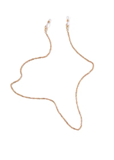 Taylor Morris Eyewear Twisted Chain In Gold