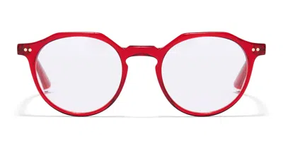 Taylor Morris Tm020 C4 Men's Glasses Red Size 50 - Free Lenses - Blue Light Block Available