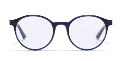Taylor Morris Tm026 C5 Men's Glasses Blue Size 49 - Free Lenses - Blue Light Block Available