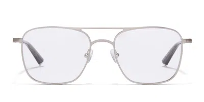 Taylor Morris Tm032 C4 Men's Glasses Silver Size 53 - Free Lenses - Blue Light Block Available