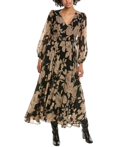 Taylor Polka Dot Dress In Blacktaupe