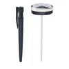 Taylor Pro Dot Matrix Display Oval Instant Read Digital Meat Food Grill Bbq Cooking Kitchen Thermometer In Stainless Steel