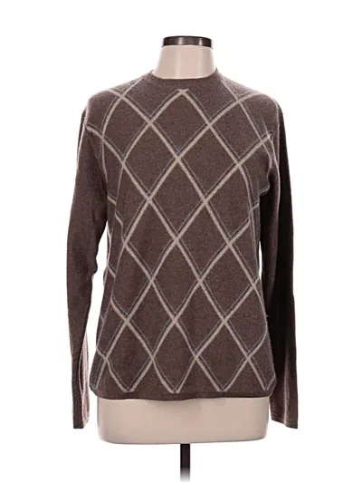 Pre-owned Taylor Pullover Sweater In Brown