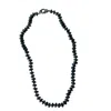 Taylor Reese Women's Black Onyx Hand Knotted Candy Crush Necklace In Black