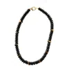Taylor Reese Women's Gold / Black Black Onyx Beaded Necklace In Multi