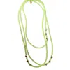 Taylor Reese Women's Gold / Green The Citron All Star Multi-way Necklace In Multi