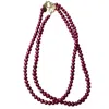 Taylor Reese Women's Gold / Red Red Freshwater Pearl Necklace In Multi
