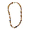 Taylor Reese Women's Neutrals / Gold / White Citrine + Coin Pearl Necklace In Multi