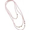 Taylor Reese Women's Pink The Blush All Star Multi-way Necklace In Pink