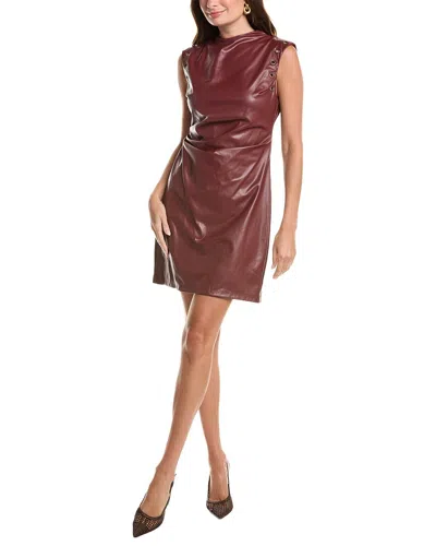 Taylor Sleeveless Mini Dress In Gold