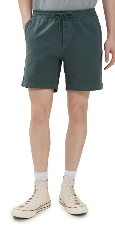 Taylor Stitch Apres Twill Shorts 6.75 Deep Sea Foundation