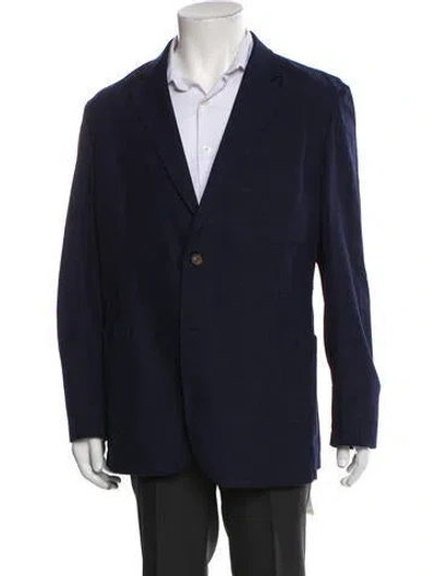 Pre-owned Taylor Stitch Blazer In Blue