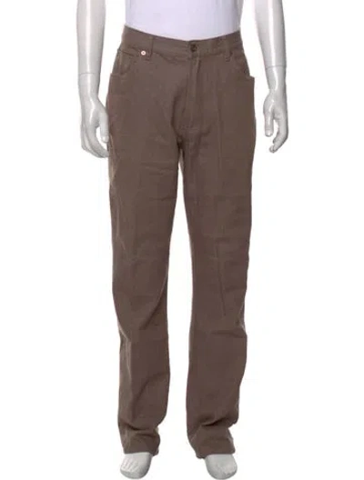 Pre-owned Taylor Stitch Chinos In Brown