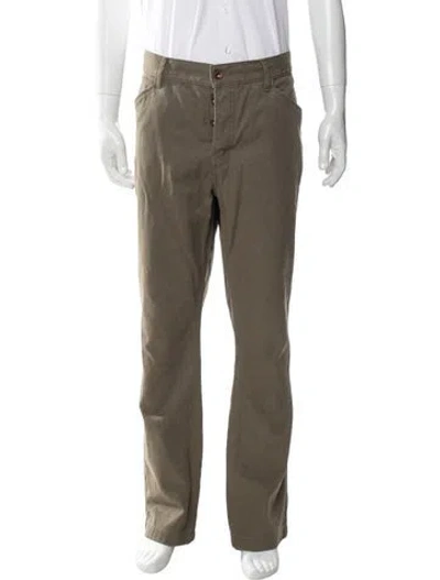 Pre-owned Taylor Stitch Chinos In Green