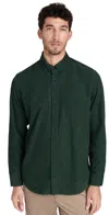 Taylor Stitch Pincord Jack Shirt Pine Heathered In Pine Heathered