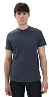 Taylor Stitch Cotton Hemp Crewneck Tee Navy In Navy