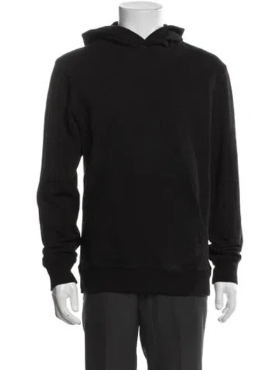 Pre-owned Taylor Stitch Crew Neck Long Sleeve Hoodie In Black