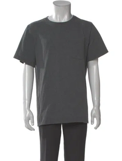 Pre-owned Taylor Stitch Crew Neck Short Sleeve T-shirt In Grey