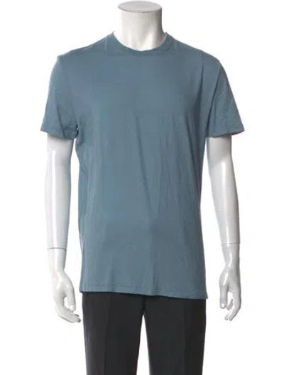 Pre-owned Taylor Stitch Crew Neck Short Sleeve T-shirt W/ Tags In Blue