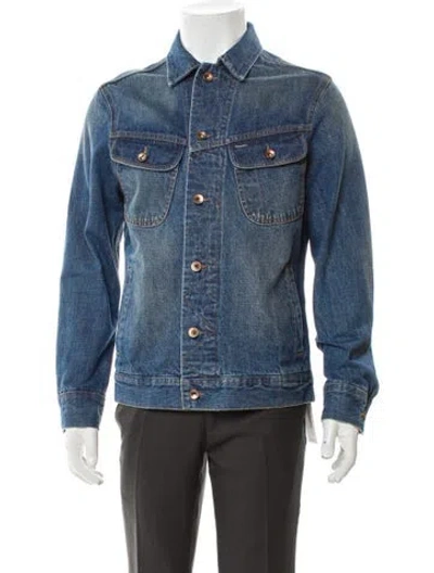 Pre-owned Taylor Stitch Denim Jacket In Blue