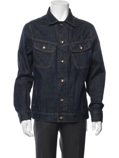Pre-owned Taylor Stitch Denim Jacket In Blue