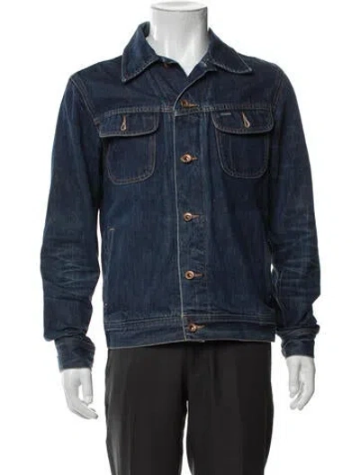 Pre-owned Taylor Stitch Denim Jacket In Blue