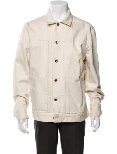 Pre-owned Taylor Stitch Denim Jacket In Neutral