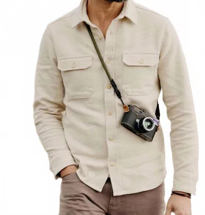 Taylor Stitch Division Shirt In Birch In Gray