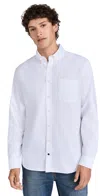 Taylor Stitch Jack Oxford Shirt White Everyday Oxford In White Everyday Oxford