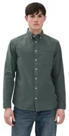 Taylor Stitch Jack Seersucker Shirt Deep Sea Seersucker In Deep Sea Seersucker