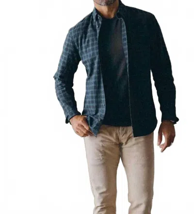 Taylor Stitch The Jack Button Down Shirt In Blackwatch Plaid In Orange