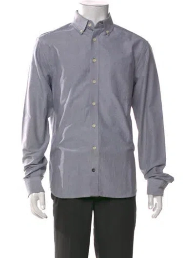 Pre-owned Taylor Stitch Long Sleeve Dress Shirt In Grey