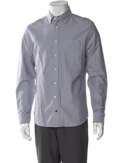 Pre-owned Taylor Stitch Long Sleeve Shirt In Gray