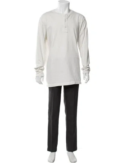 Pre-owned Taylor Stitch Long Sleeve Shirt In Gray