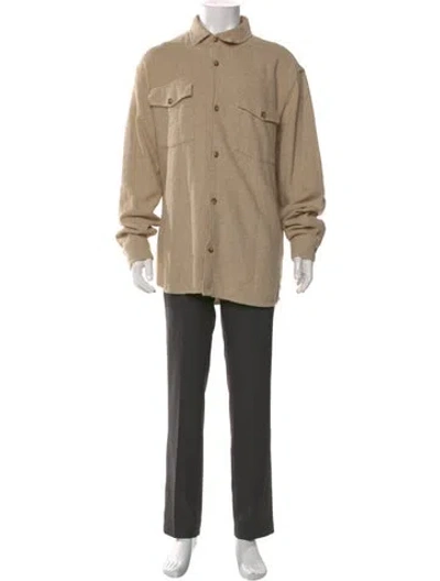 Pre-owned Taylor Stitch Long Sleeve Shirt In Neutral