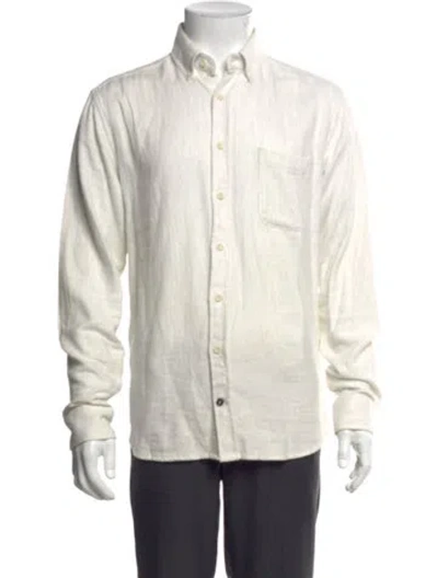 Pre-owned Taylor Stitch Long Sleeve Shirt In Neutrals