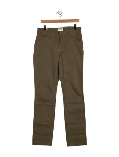 Pre-owned Taylor Stitch Long Sleeve Shirt In Yellow