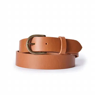 Taylor Stitch Men's Foundation Belt In Whiskey In Brown