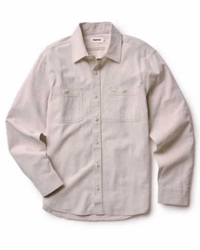 Taylor Stitch Men's Foundry Shirt In Natural Chambray In Gray