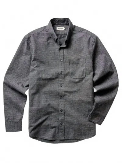 Taylor Stitch Men's Jack Shirt In Coal In Gray