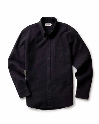 Taylor Stitch Men's The Jack Shirt In Coal Waffle In Purple