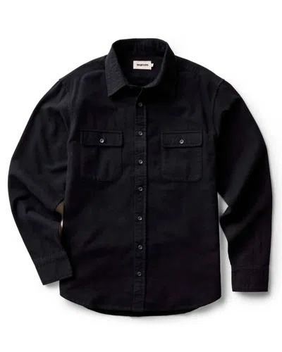 Taylor Stitch Men's The Yosemite Shirt In Coal In Black