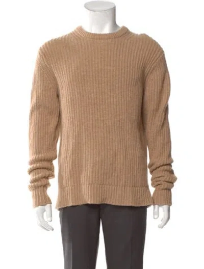 Pre-owned Taylor Stitch Merino Wool Crew Neck Pullover In Neutral