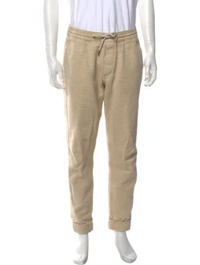 Pre-owned Taylor Stitch Patterned Joggers In Neutrals