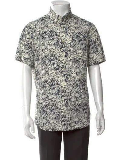 Pre-owned Taylor Stitch Patterned Short Sleeve Shirt In Multi
