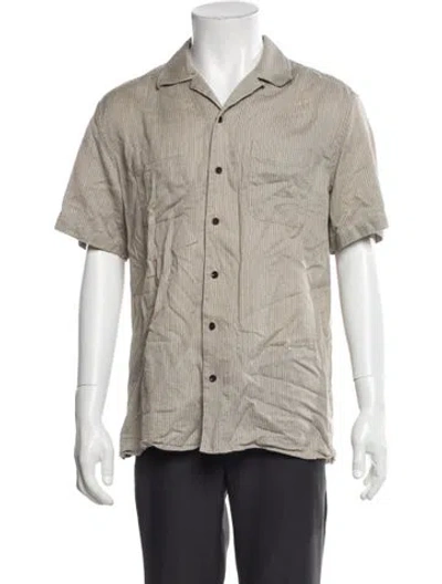 Pre-owned Taylor Stitch Short Sleeve Shirt In Neutral